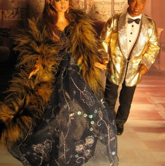 NEW OOAK ELEGANT DRESSED BARBIE DOLL W/ UPDOS IN GOWNS & ACCESSORIES $175 EACH - Picture 16 of 16